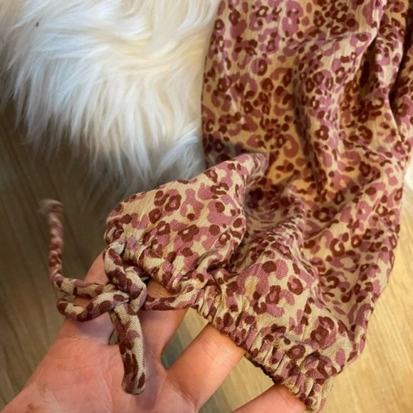 Aeo Off The Shoulder Print Dress - NWOT! - Picture 5 of 10